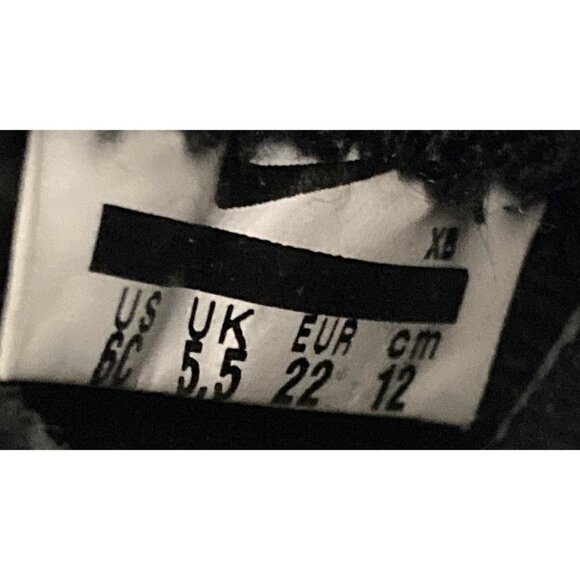 Nike 859427 Woodside Chukka Toddler Boys Size 6C Black Fur Lined Boots shoes - Picture 7 of 7